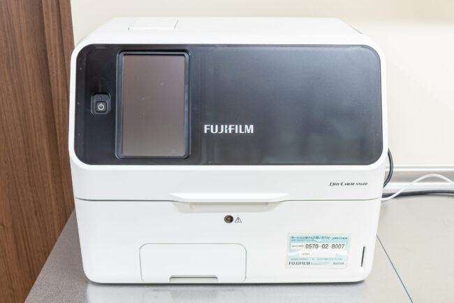 生化学検査（富士ドライケム　NX600）